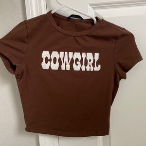 Cowgirl Crop Top